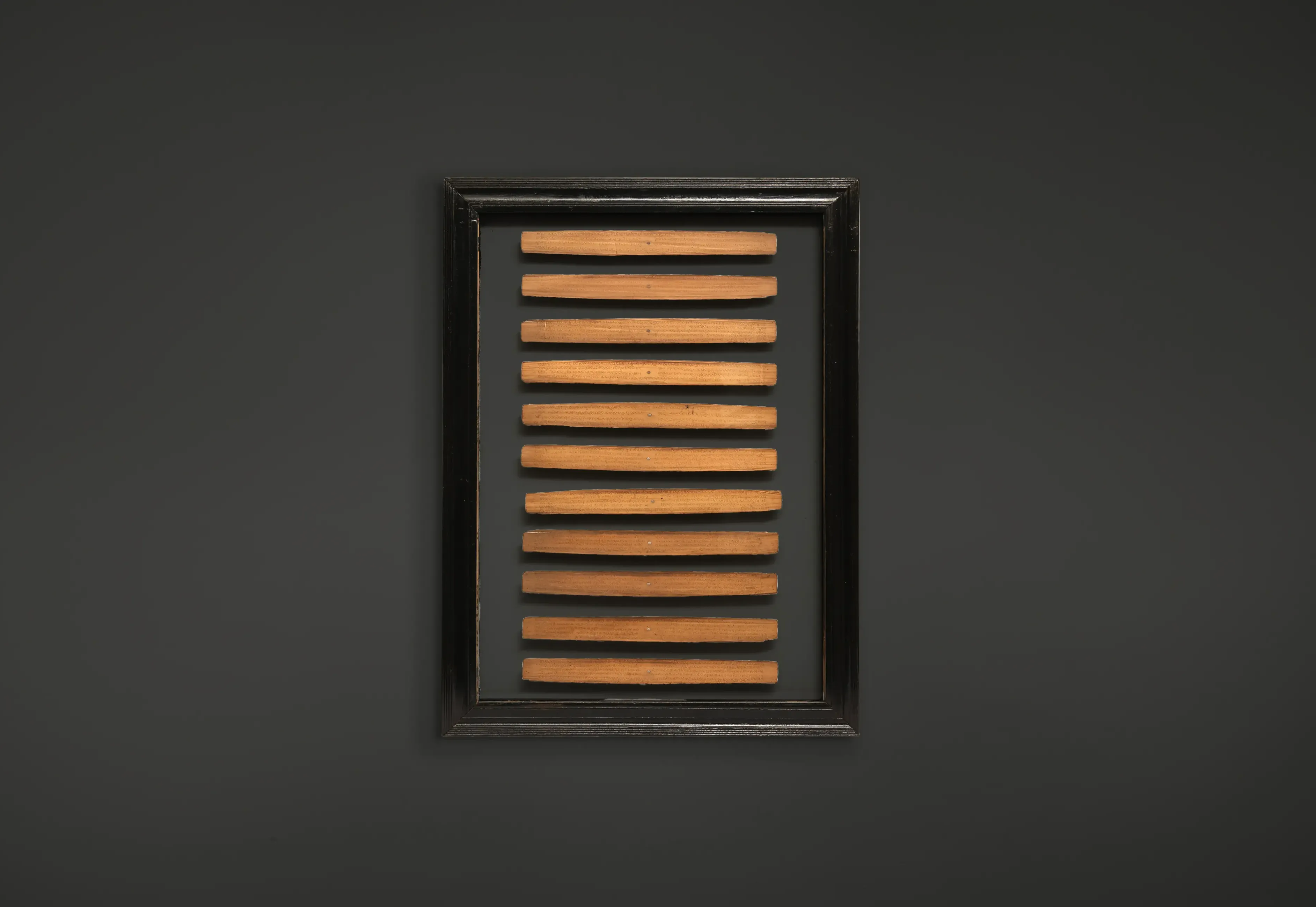 Palm-Leaf Manuscript of the Ramayana