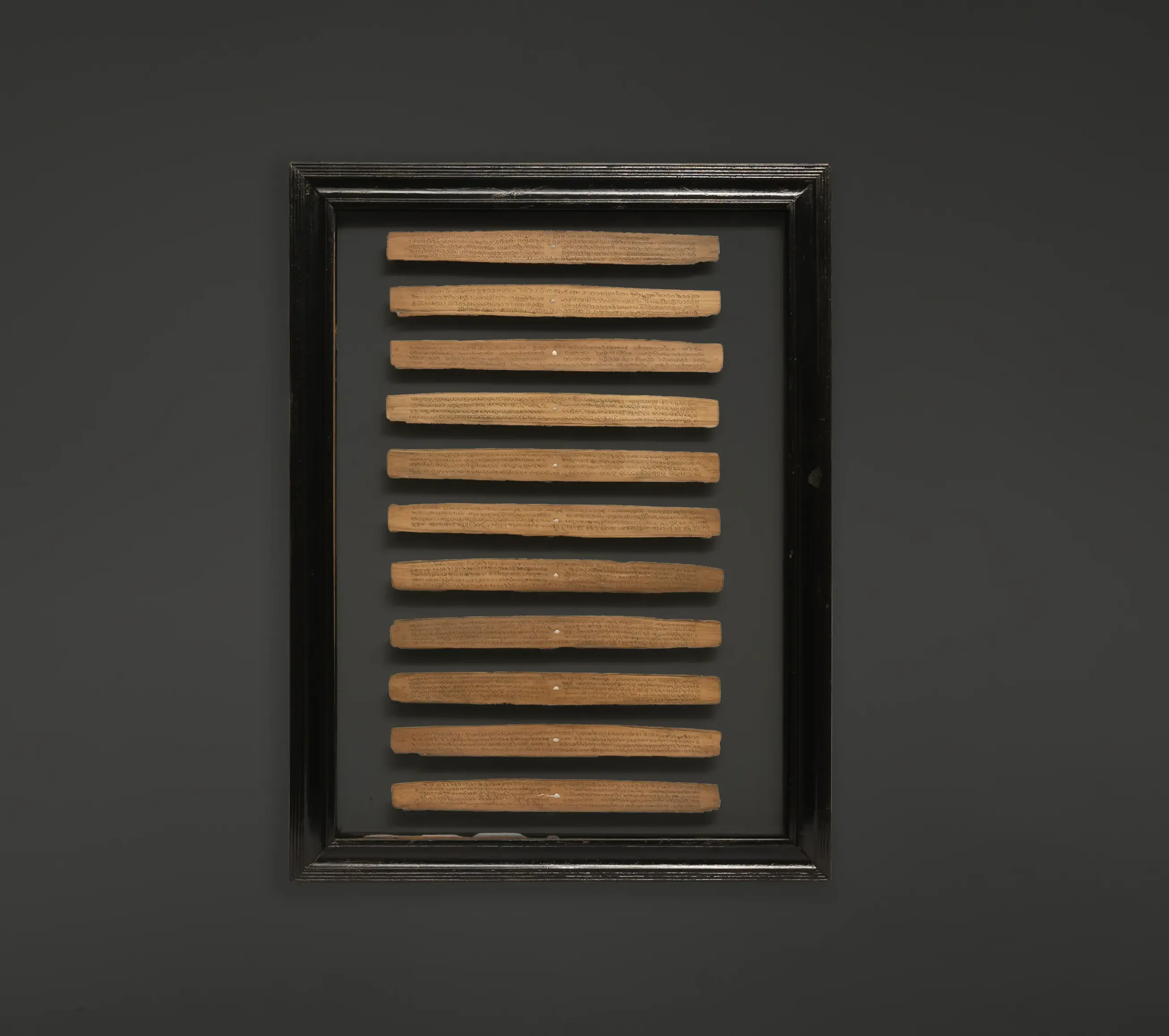 Palm-Leaf Manuscript of the Ramayana