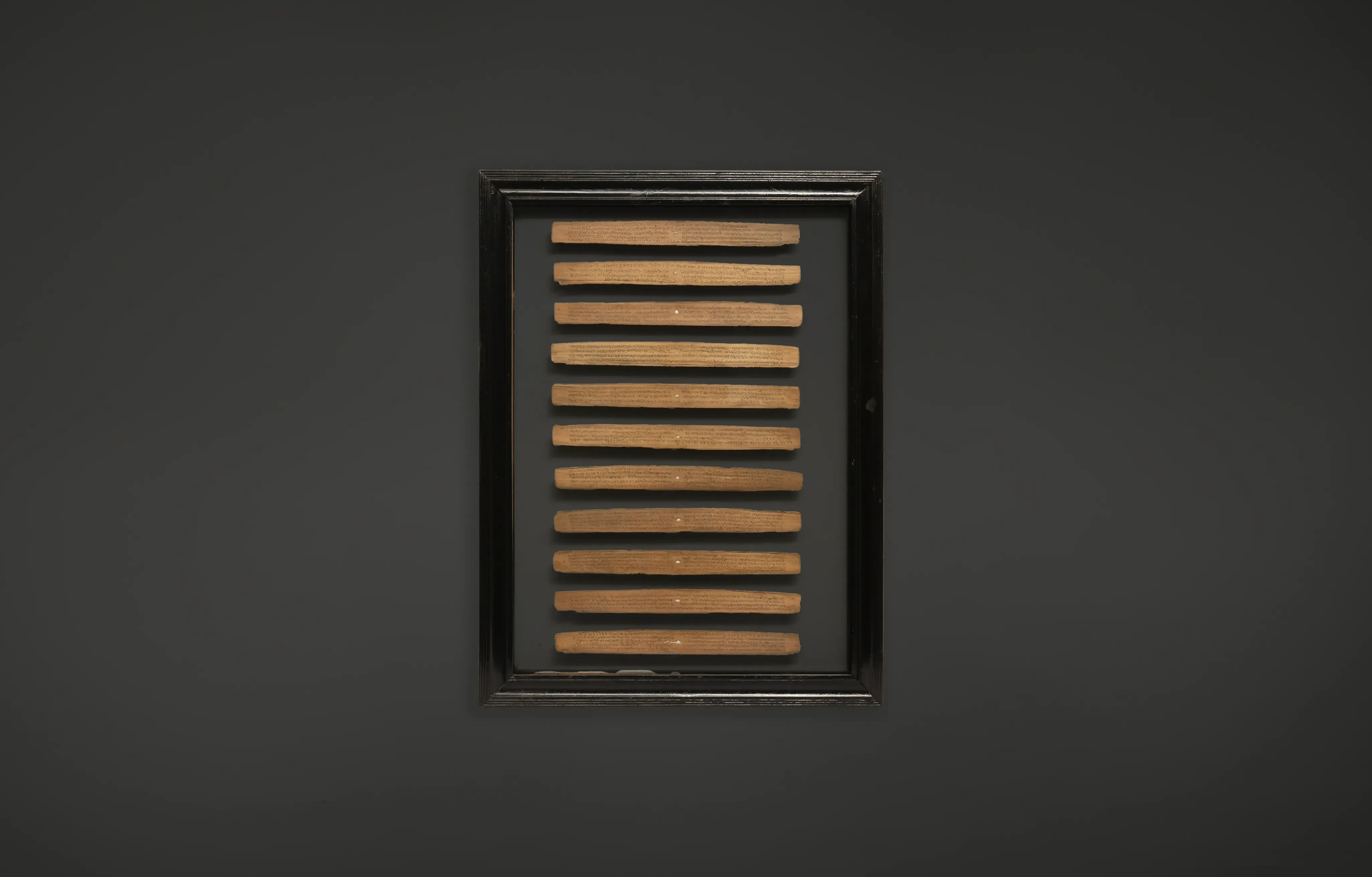 Palm-Leaf Manuscript of the Ramayana